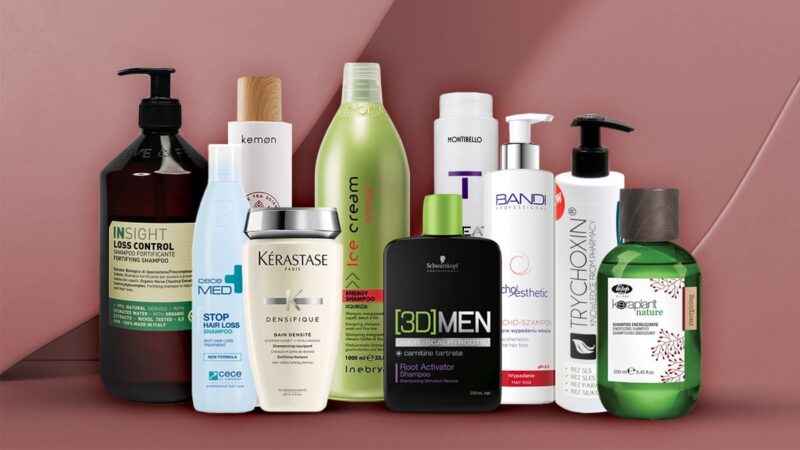 tabletki i szampon na wzmocnienie włosów