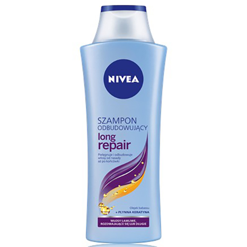 nivea szampon odbudowujący long repair opinie