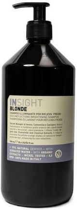 nsight szampon niwelujący żółte refleksy do włosów blond i rozjaśnianych