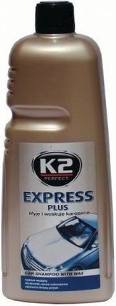 k2 express plus 1l szampon samochodowy z woskiem 1 ceneo