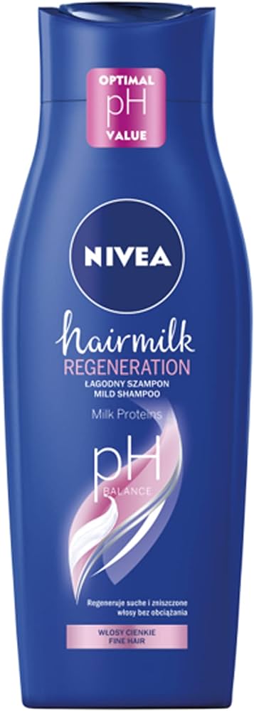 nivea hairmilk szampon pielęgnujący do włosów o strukturze cienkiej