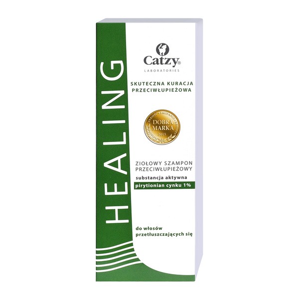 catzy healing herbal szampon p łupieżowy wł.tłuste 200 ml