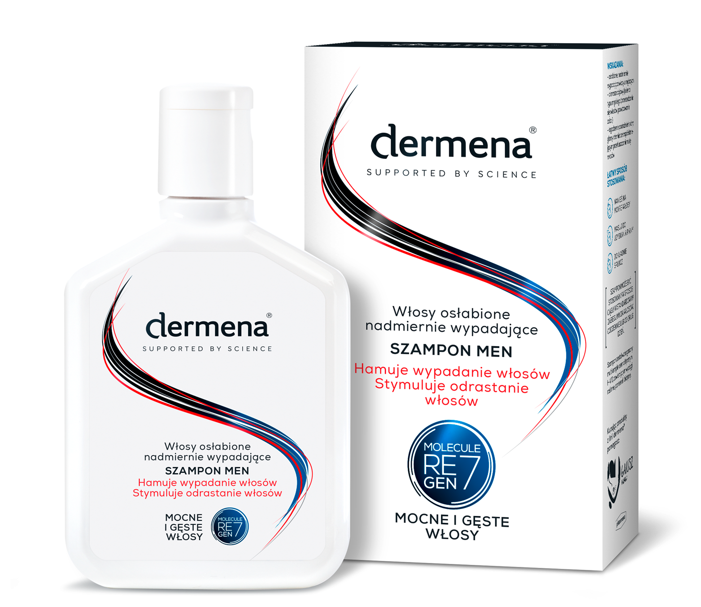 szampon stymulujący przeciw wypadaniu włosów dermema