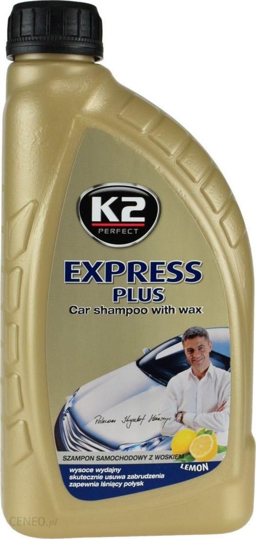 k2 express plus 1l szampon samochodowy z woskiem 1 ceneo