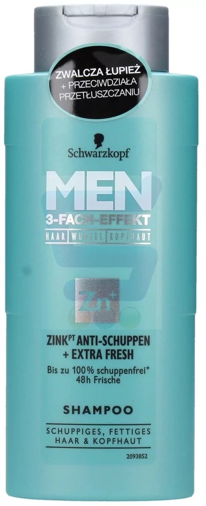 schwarzkopf szampon męski przeciwłupieżowy